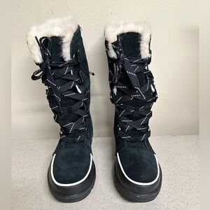SOREL Women's Black Lined Winter Boots